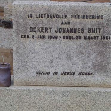 SMIT Ockert Johannes 1896-1961