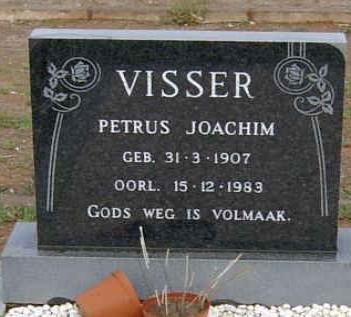 VISSER Petrus Joachim 1907-1983