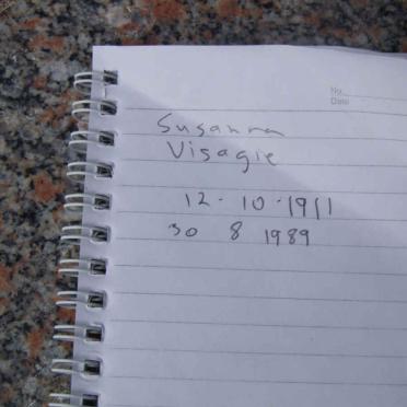 VISAGIE Susanna 1911-1989 