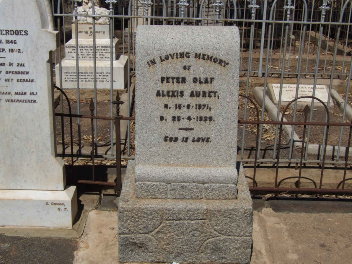 AURET Peter Olaf Alexis 1871-1929