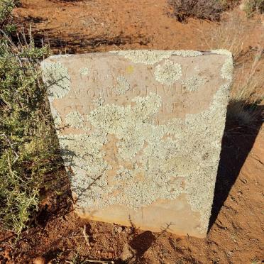 Northern Cape, FRASERBURG district, Ezelsfontein 433, Middelfontein, farm cemetery