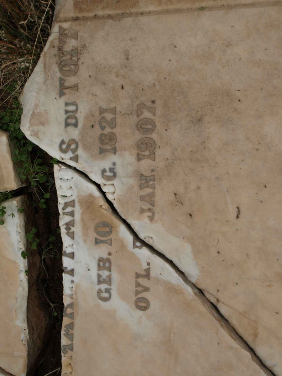 TOIT Charl Francois, du 1821-1907