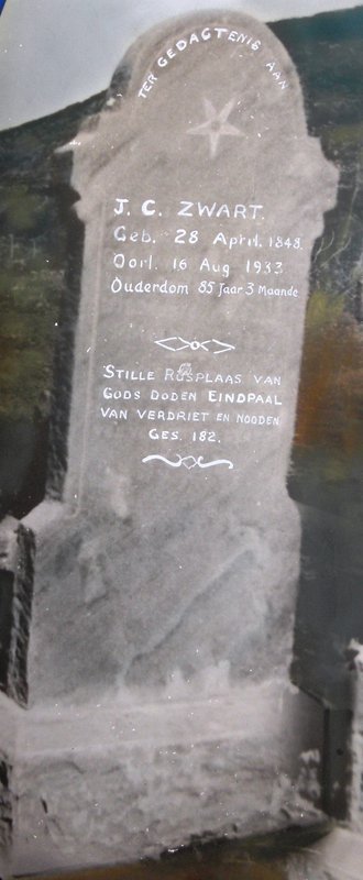 SWARTS J.C. 1848-1933