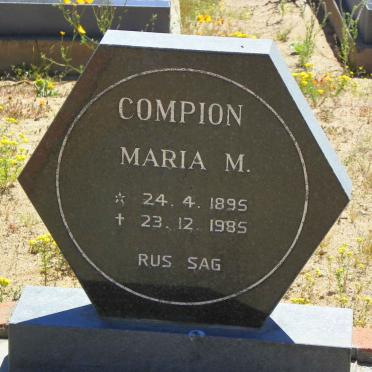 COMPION Maria M. 1895-1985