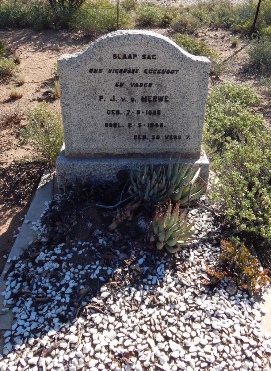 MERWE P.J., v.d. 18?5-1948
