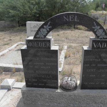 NEL Gert Jacobus 1884-1965 &amp; Anna Magdalena Petronella 1889-1963