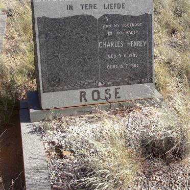ROSE Charles Henrey 1909-1963
