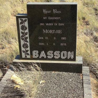 BASSON Mortjie 1915-1978