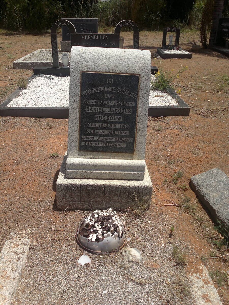 ROSSOUW Daniel Jacobus 1910-1950