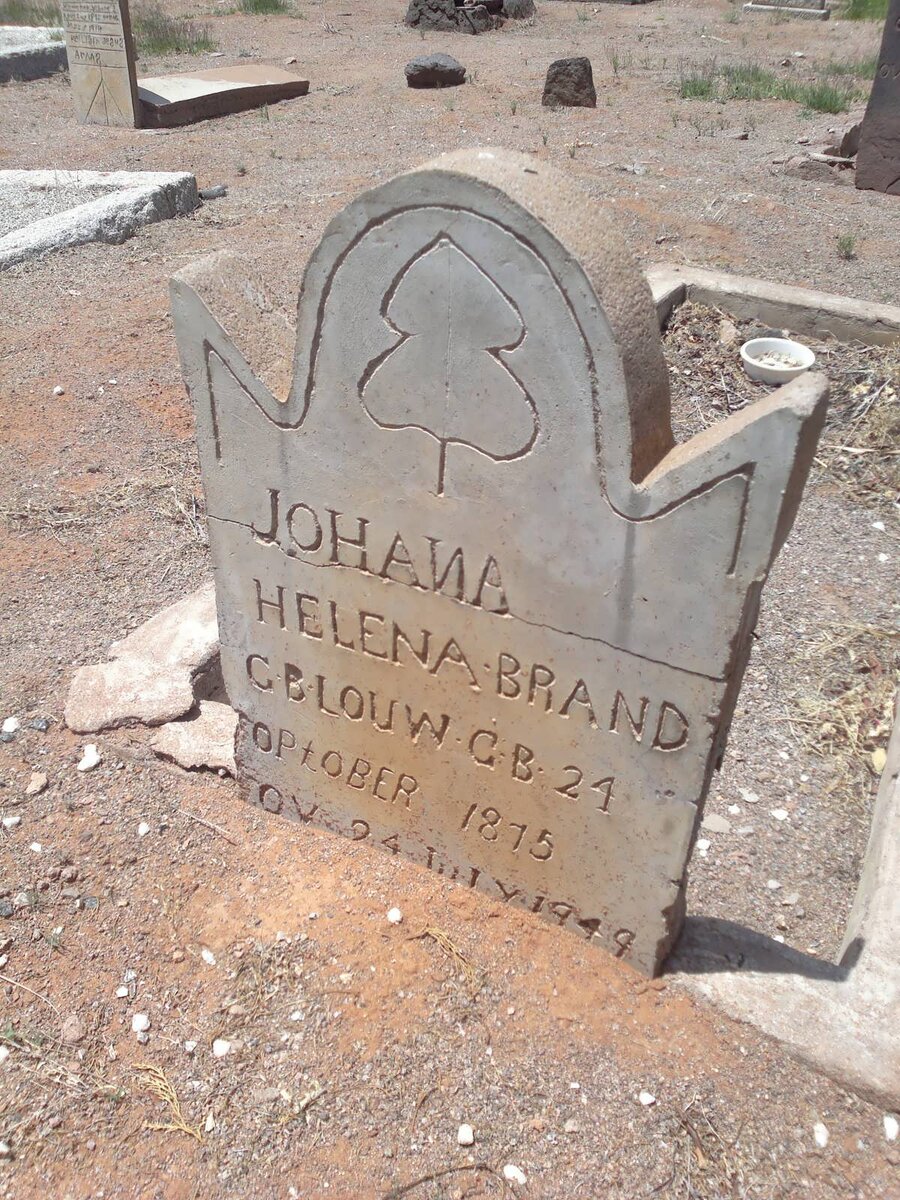 BRAND Johana Helena nee LOUW 1875-1949