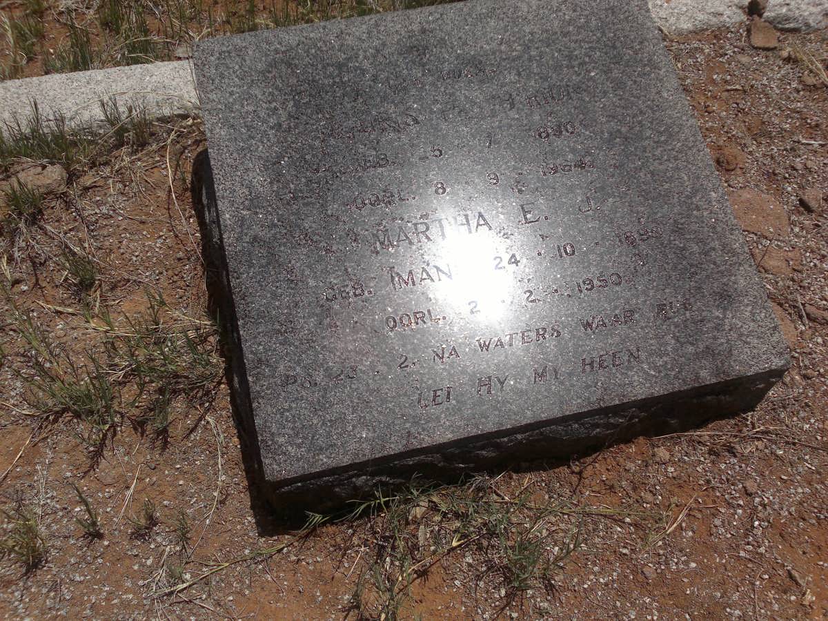 THIRION ? 1890-1964 &amp; Martha Elizabeth Johanna MANS 1890-1950