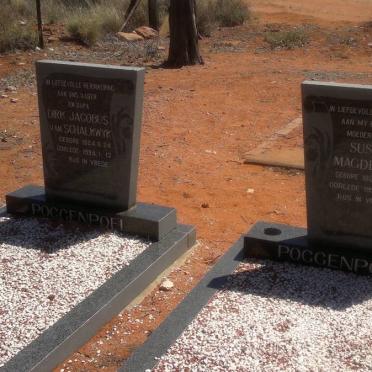 POGGENPOEL Dirk Jacobus van Schalkwyk 1924-1994 &amp; Susanna Magdalena 1927-1993