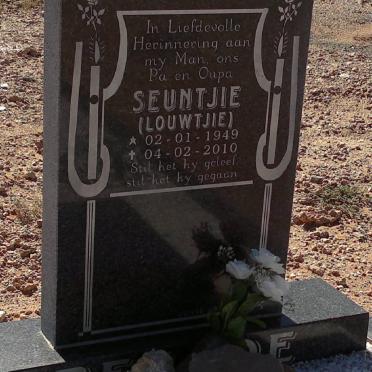 BENADE Louwtjie 1949-2010