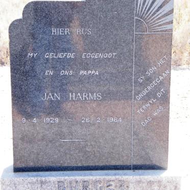 BURGER Jan Harms 1929-1964