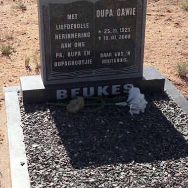 BEUKES Gawie 1923-2008