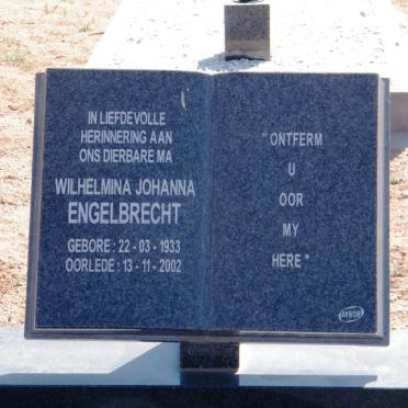 ENGELBRECHT Wilhelmina Johanna 1933-2002