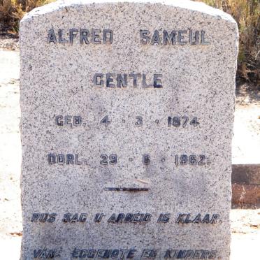 GENTLE Alfred Sameul 1874-1962