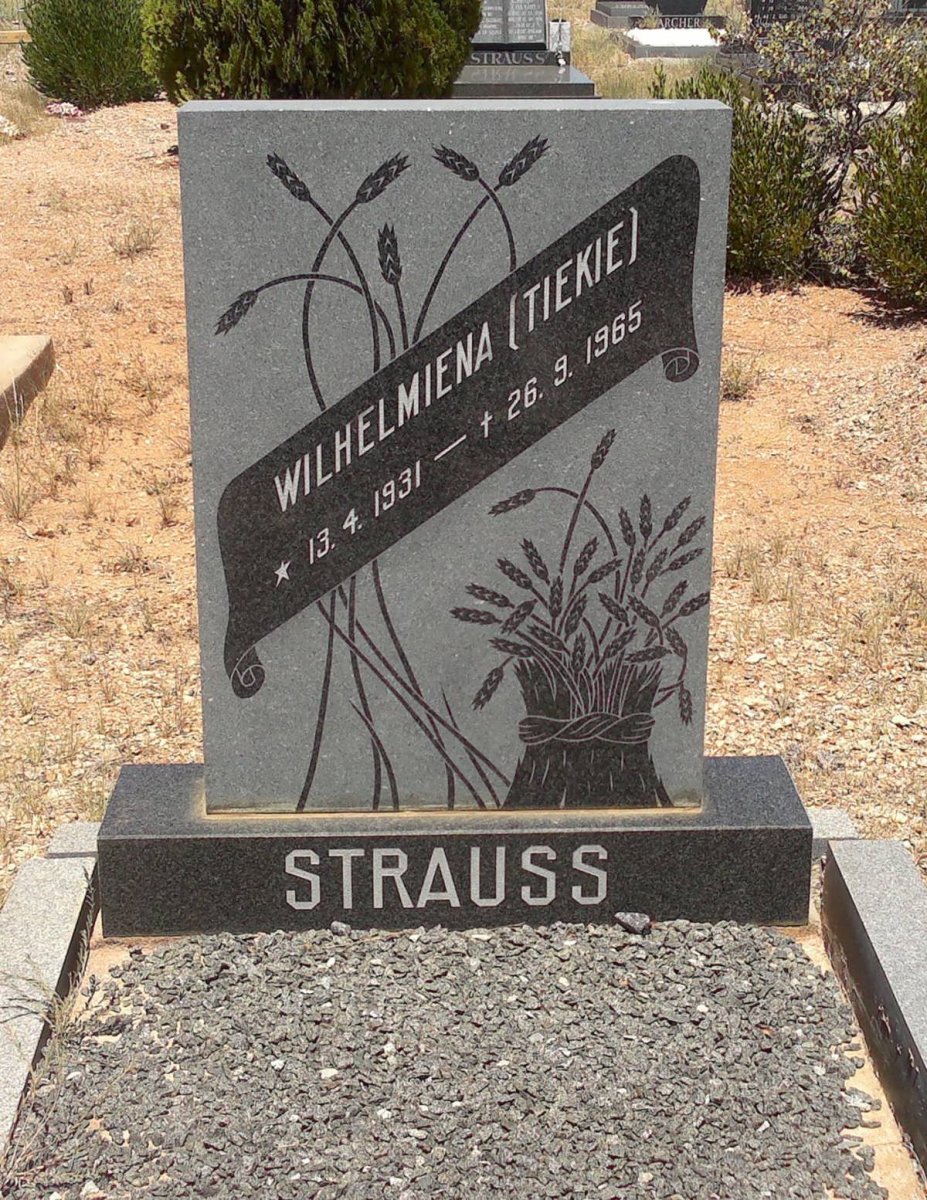 STRAUSS Wilhelmiena 1931-1965