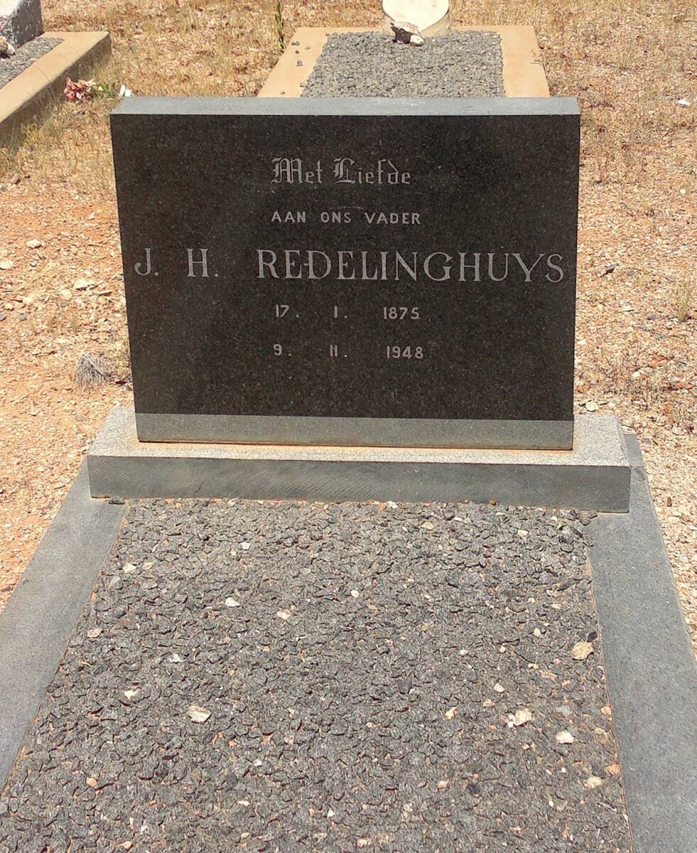 REDELINGHUYS J.H. 1875-1948