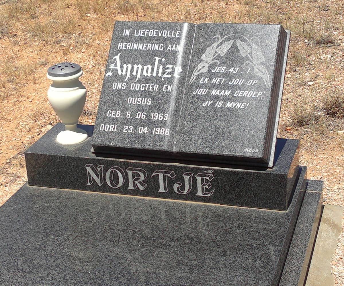 NORTJE Annalize 1963-2003