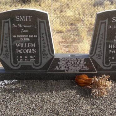SMIT Willem Jacobus 1937-2004 &amp; Helene WALTERS 1942-