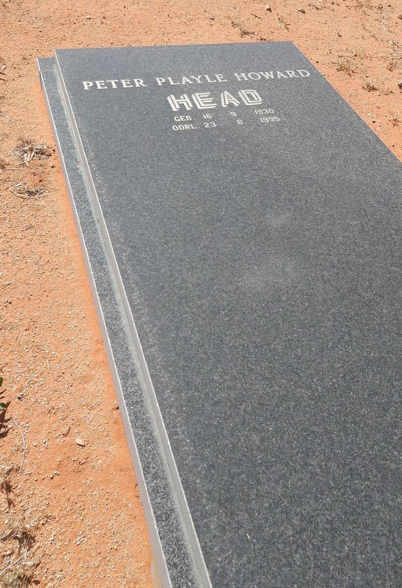 HEAD Peter Playle Howard 1930-1995