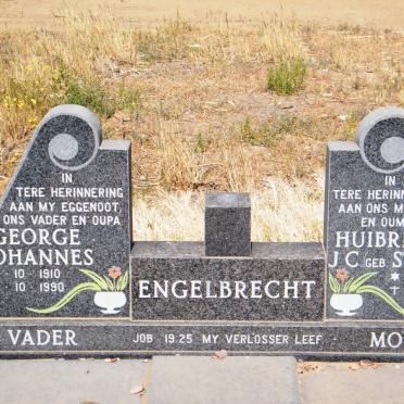 ENGELBRECHT George Johannes 1910-1990 &amp; Huibrecht J.C. STRAUSS 1914-2003