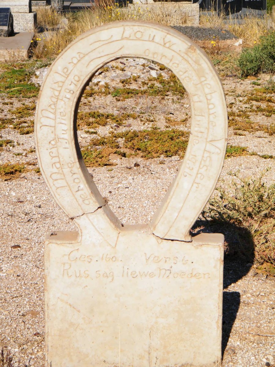 LOUW Maria Magdalena nee VISSER 1870-1936