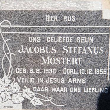 MOSTERT Jacobus Stefanus 1938-1955