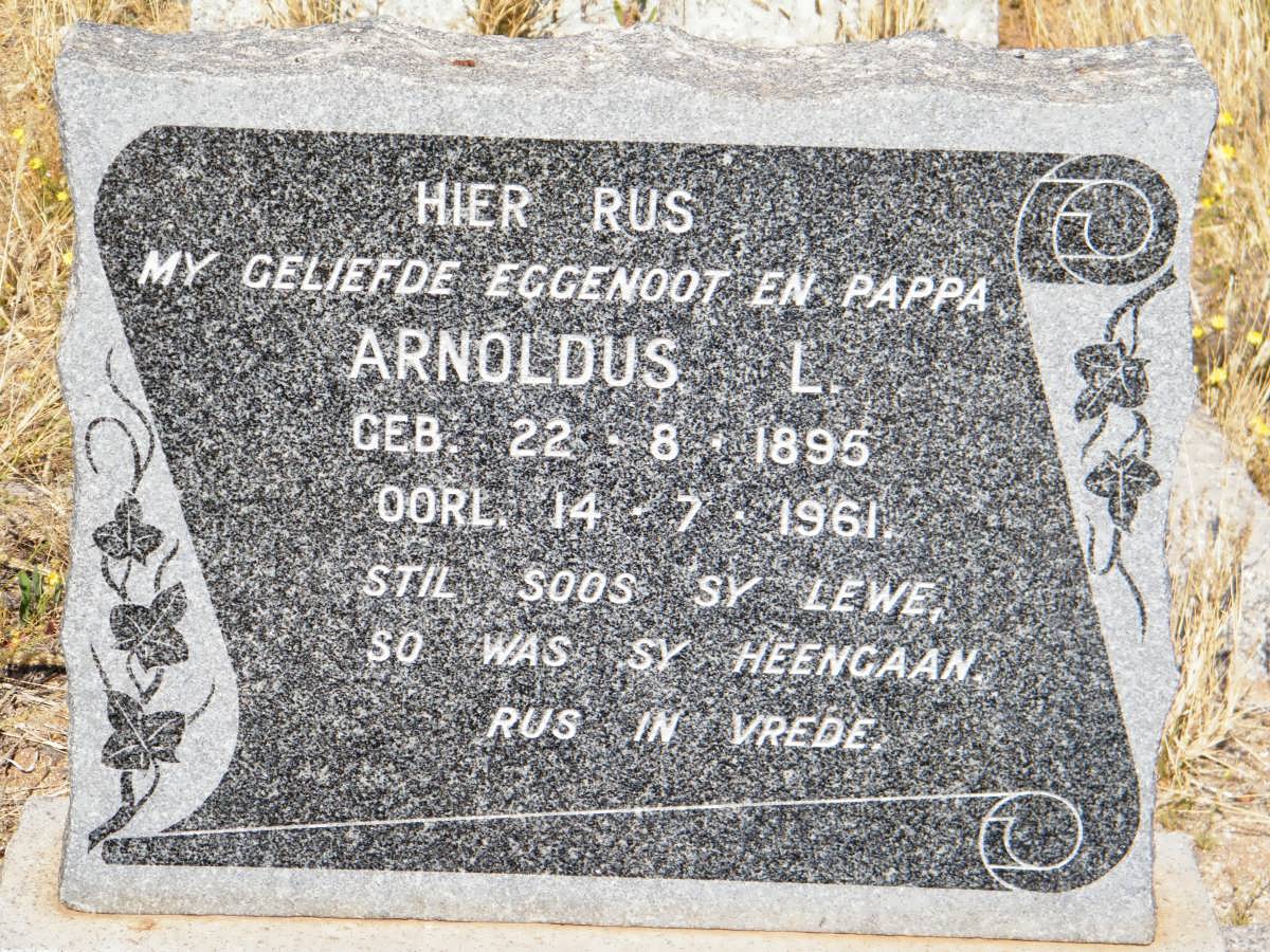 MAASS Arnoldus L. 1895-1961