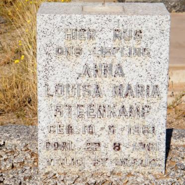 STEENKAMP Anna Louisa Maria 1961-1961