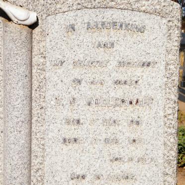 VOLLGRAAFF L.B. 1881-1931