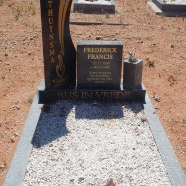 THUYNSMA Frederick Francis 1938-1998