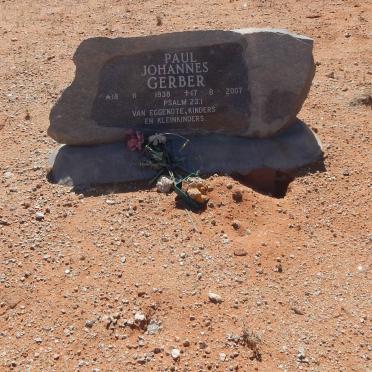 GERBER Paul Johannes 1938-2007