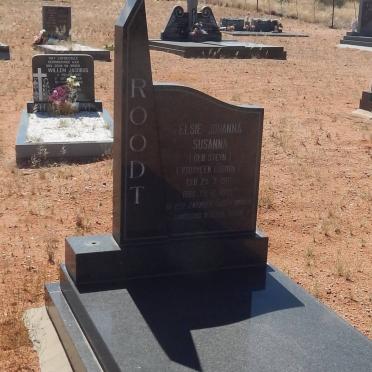 ROODT Elsie Johann Susanna nee STEYN 19??-