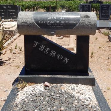 THERON Hester J.F. geb VAN DER WESTHUIZEN 1929-1971