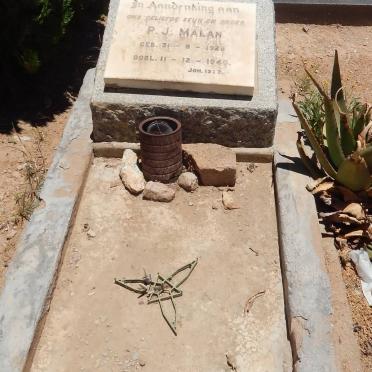 MALAN P.J. 1926-1940