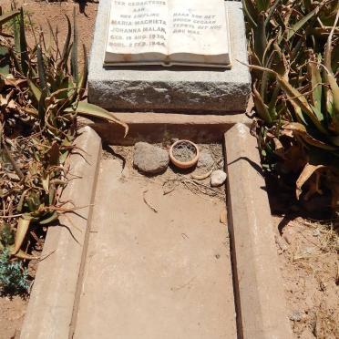 MALAN Maria Magrieta Johanna 1930-1944