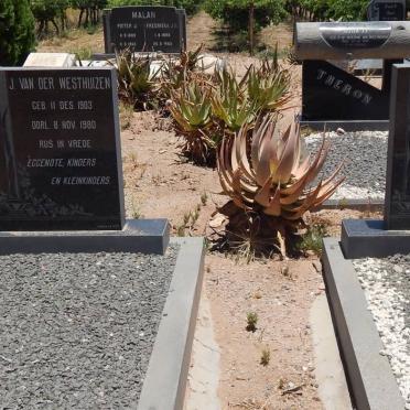 WESTHUIZEN J., van der 1903-1980 &amp; M.E. 1906-1979