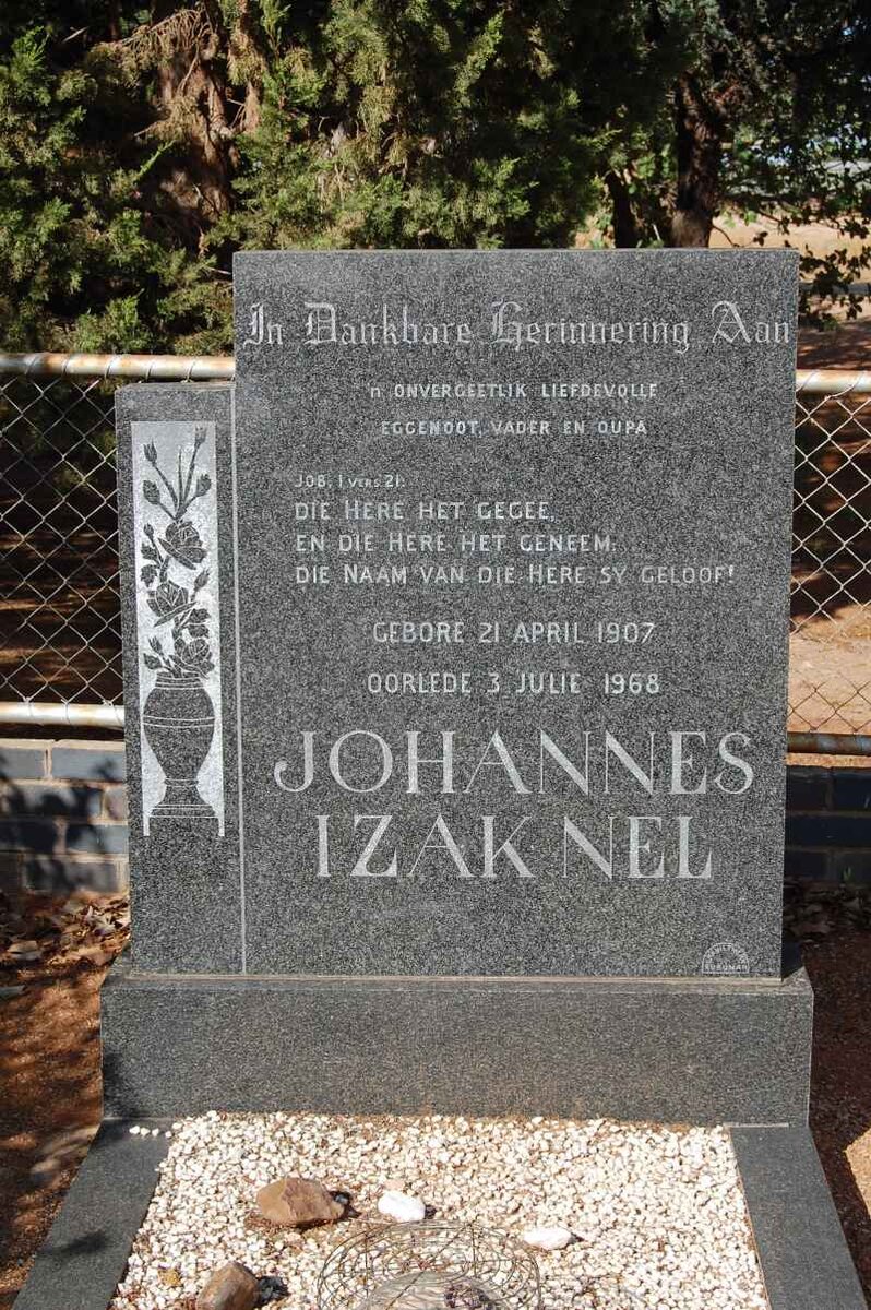 NEL Johannes Izak 1907-1968