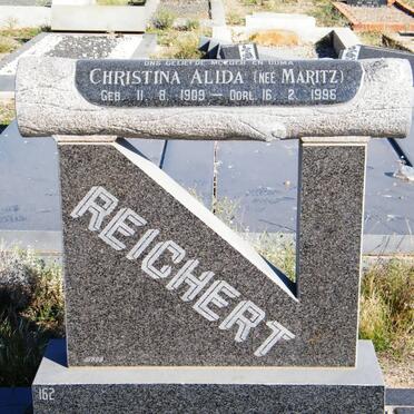 REICHERT Christina Alida nee MARITZ 1909-1996