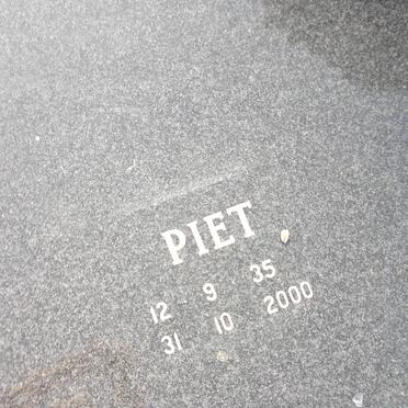 ROSSOUW Piet 1935-2000 &amp; Susan 1943-1997 :: ROSSOUW Corné 1979-1997