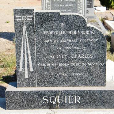 SQUIER Sydney Charles 1901-1953