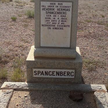 SPANGENBERG Hendrik Hermias 1882-1944