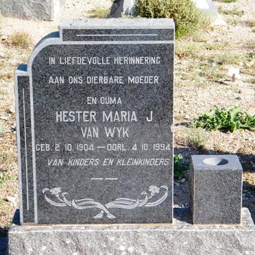 WYK Frans Petrus, van 1904-1959 &amp; Hester Maria J. 1904-1994 :: VAN WYK Jacobus Petrus 1927-1990