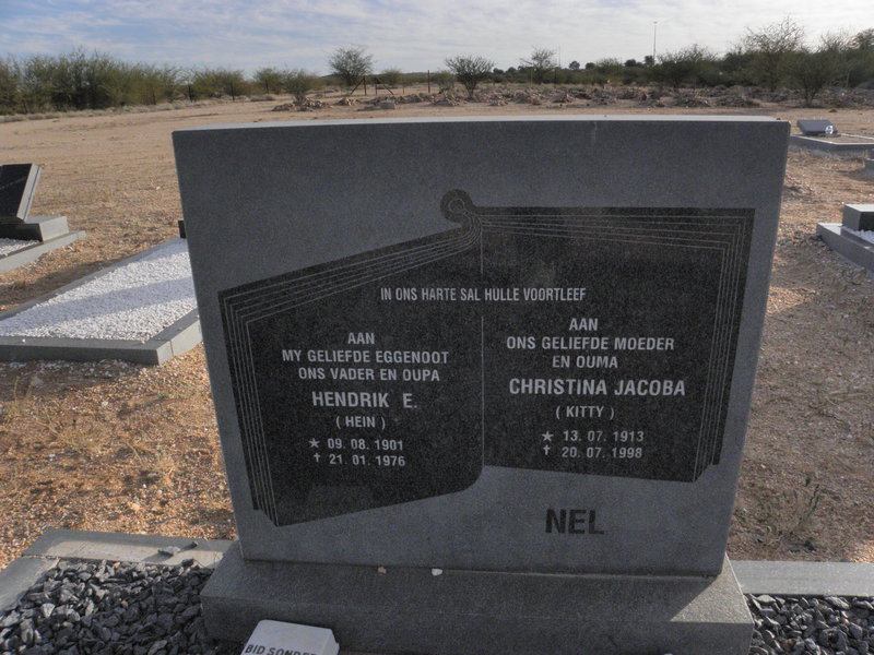 NEL Hendrik E. 1901-1976 &amp; Christina Jacoba 1913-1998