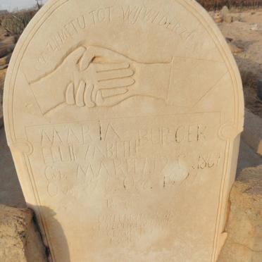 BURGER Maria Elizabeth 1867-1924