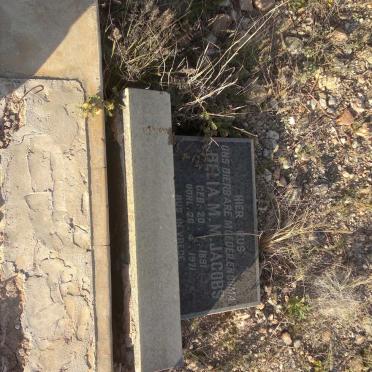 JACOBS M.M. 1891-1971