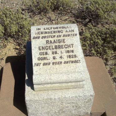 ENGELBRECHT Raaisie 1916-1925