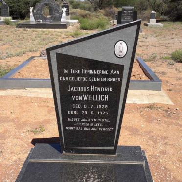 WIELLICH Jacobus Hendrik, von 1939-1975